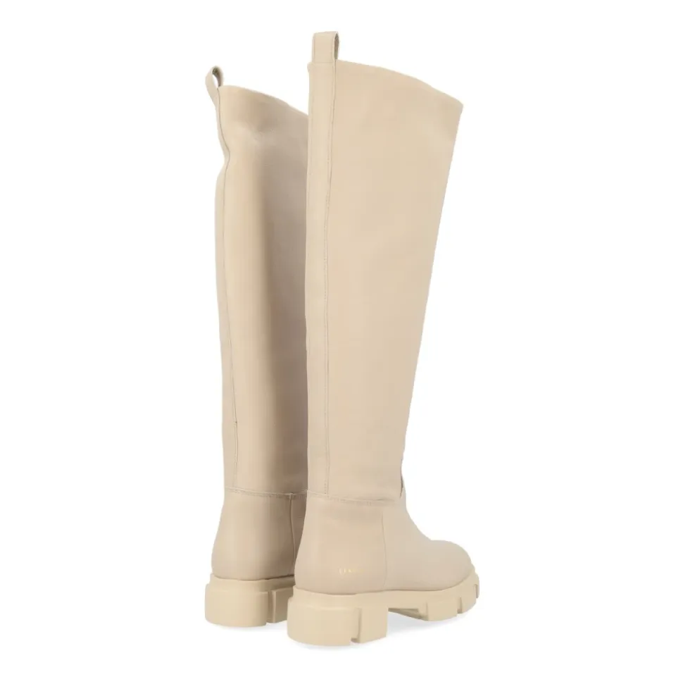 Glattleder-Stiefelette