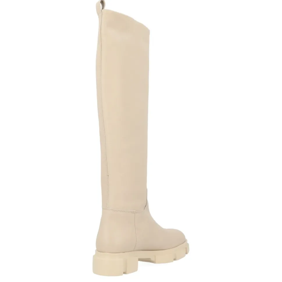 Glattleder-Stiefelette