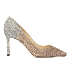 Glitter Romy Pumps mit Absatz