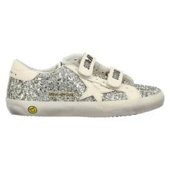 Glitter Sneakers Platimnum/cream AW25