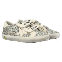 Glitter Sneakers Platimnum/cream AW25