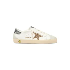 Glitter Star Leder-Sneakers