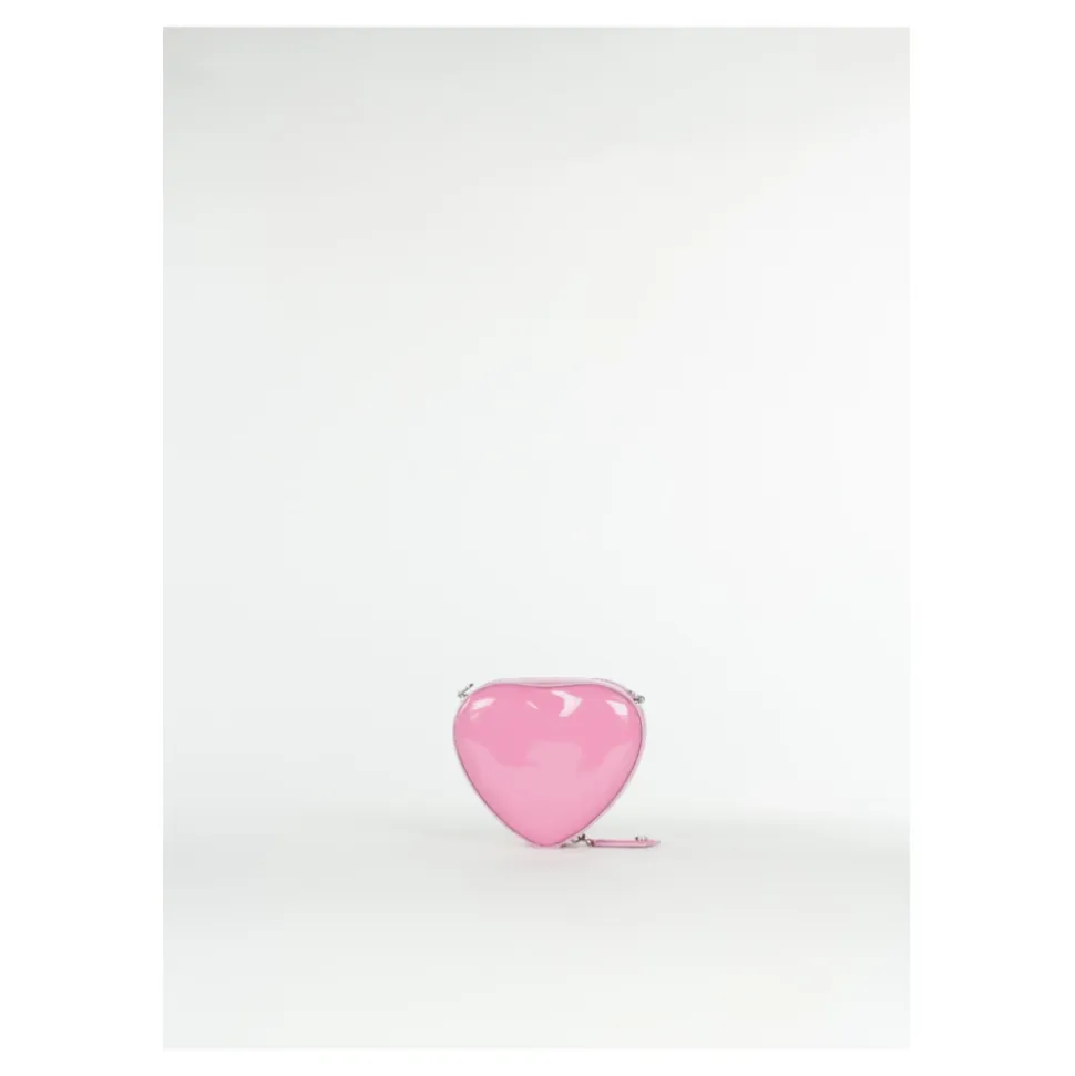 Glänzende Mini Heart Handtasche