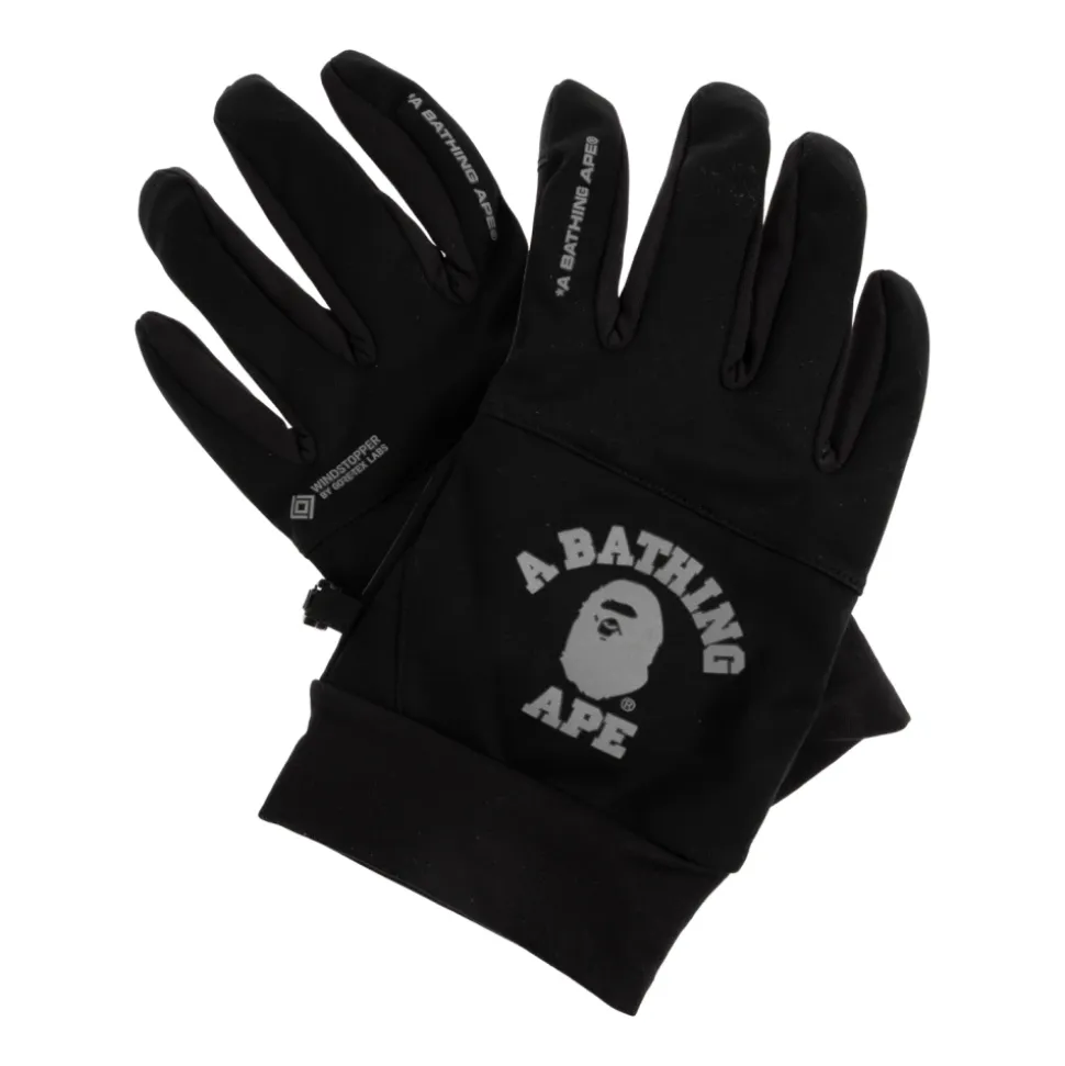 Gloves with logo