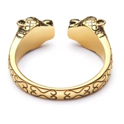 Gold Panther Ring