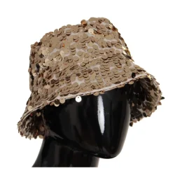 Gold Sequin Eimer Hut