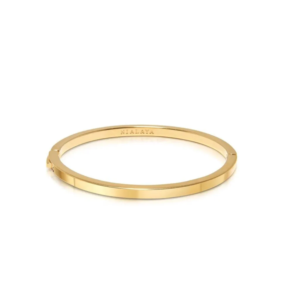 Gold Simplicity Armreif