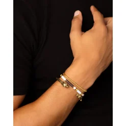 Goldene runde Kettenarmband