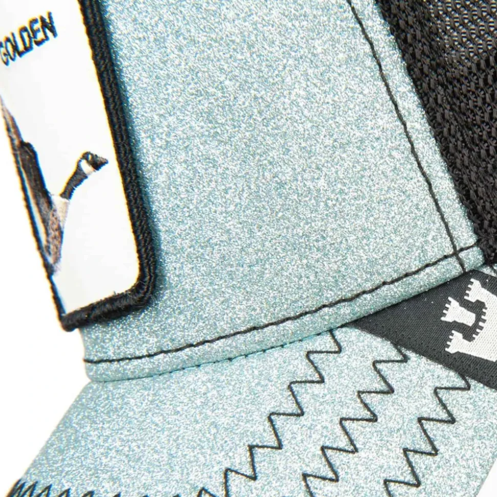 Goldener Glitzer Baseball Cap Animal Farm