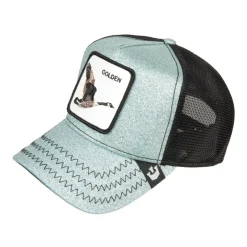 Goldener Glitzer Baseball Cap Animal Farm