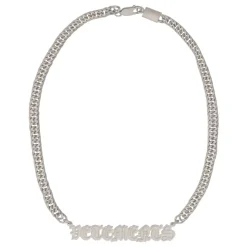 Gothic Logo Charms Necklace