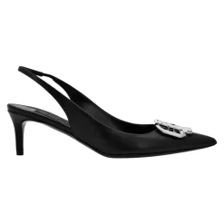 Gothic Plein Slingback Pumps