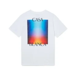 Gradient Casa Logo T-Shirt Weiß