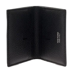Grain Leather Faltkartenetui