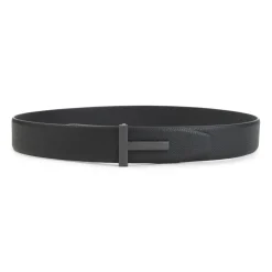 Grain Leather T Icon Gürtel