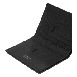 Grain Leder Faltkartenhalter
