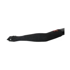 Graue Bestickte Wollhandschuhe