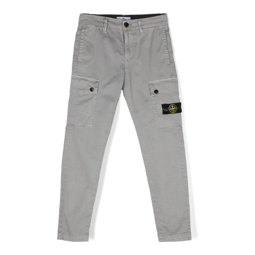 Graue Cargohose