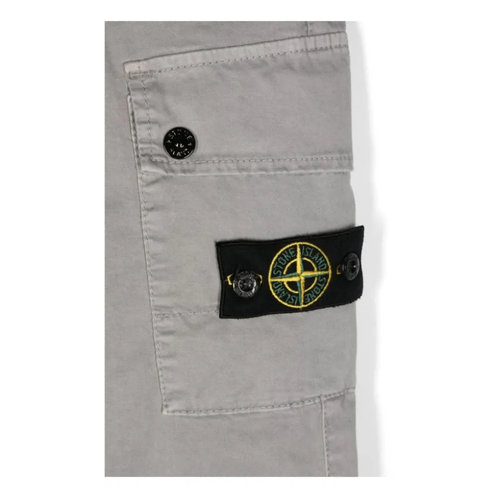 Graue Cargohose