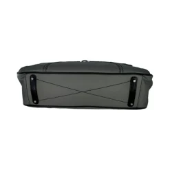 Graue Messenger Bag Aktentasche