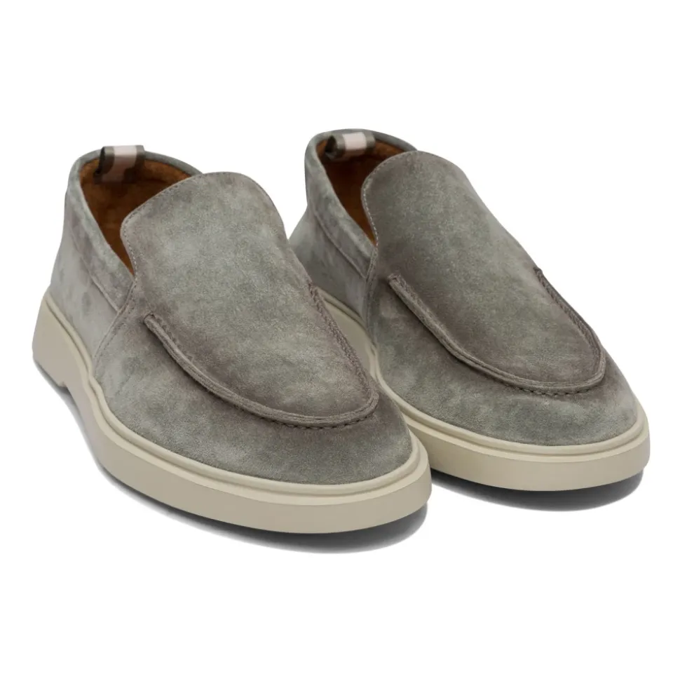 Grauer Loafer Bones 002 Schuhe