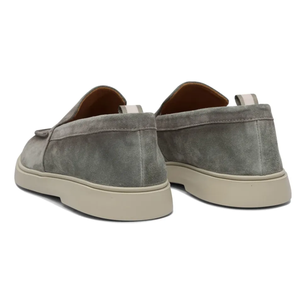 Grauer Loafer Bones 002 Schuhe
