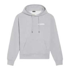 Grauer Pullover Standard Unisex Kleidung