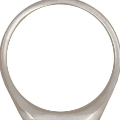 Gravierter Logo Messingring
