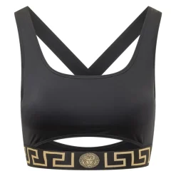 Greca Border Bikini Top