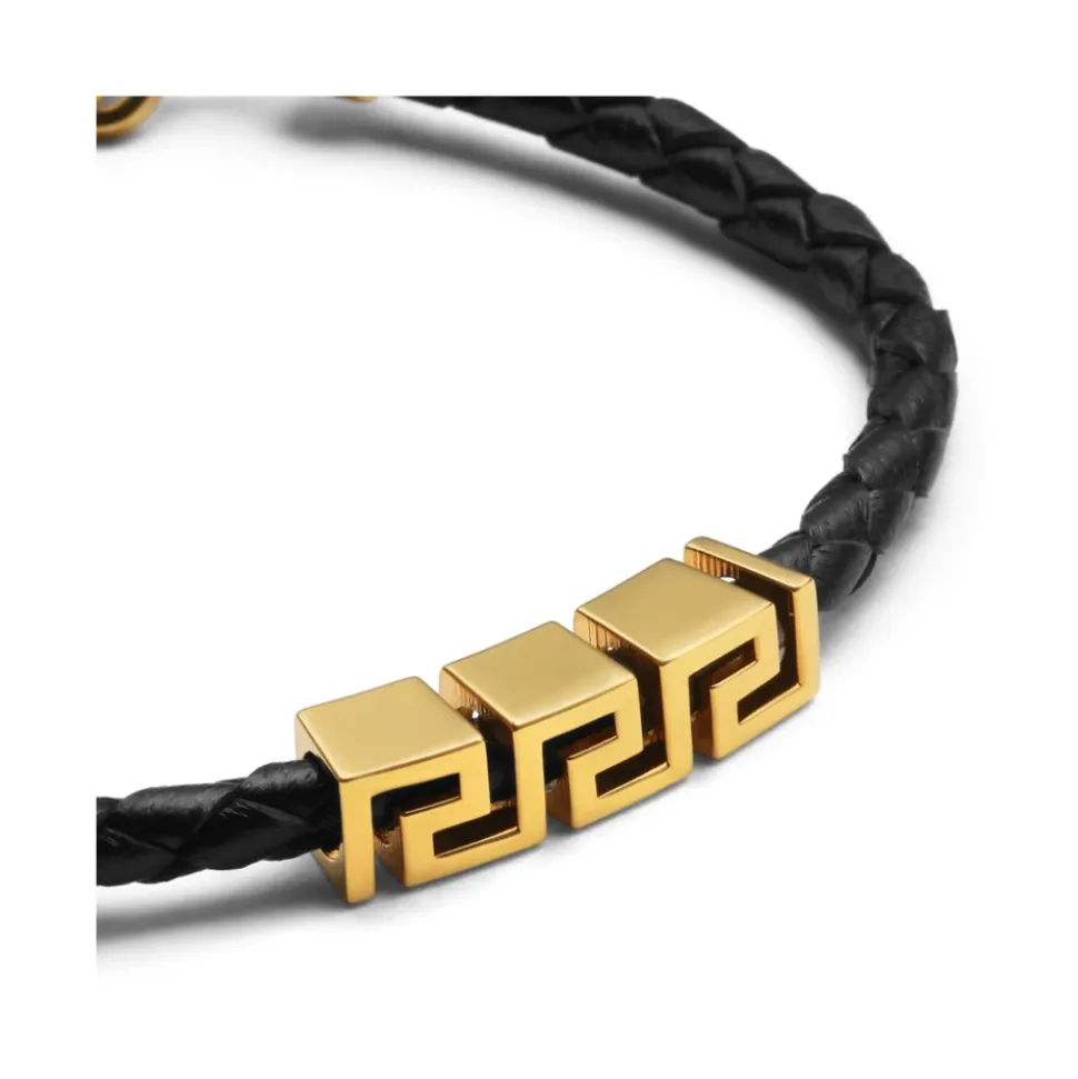 Greca Lederarmband