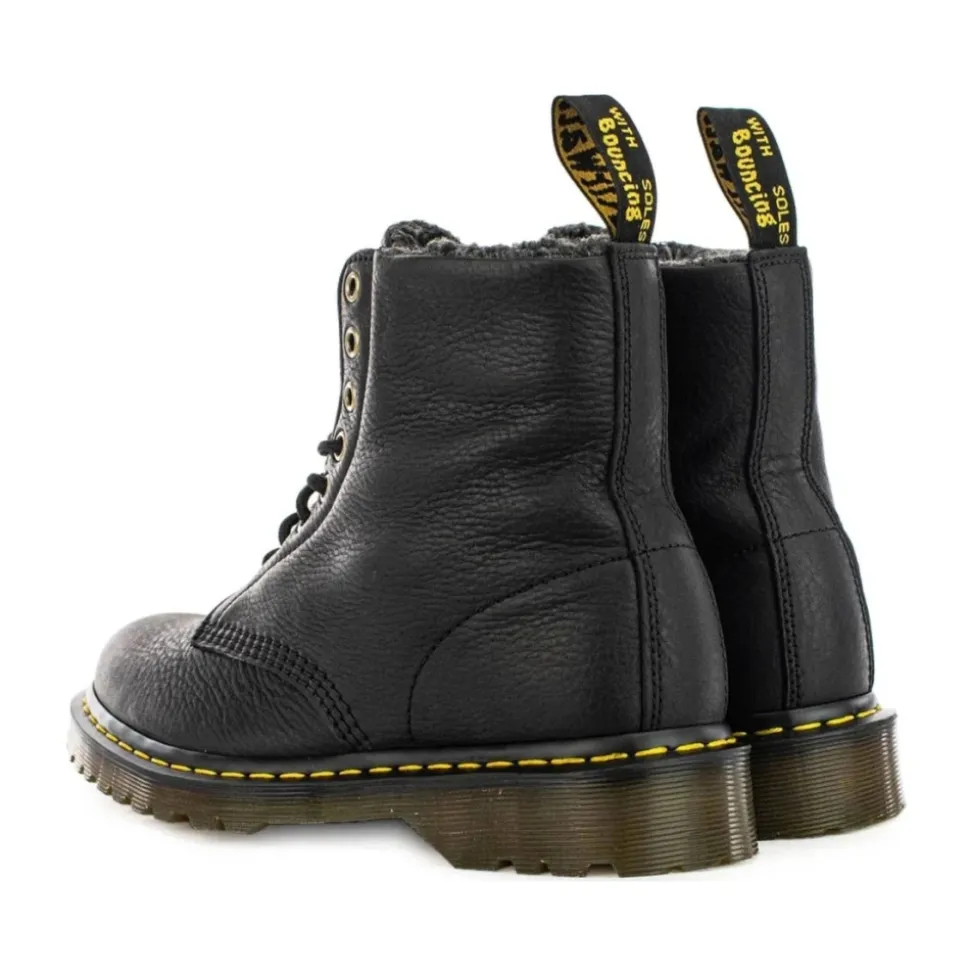 Grizzly Schwarze Stiefeletten