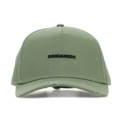Grüne Baumwoll-Baseballkappe