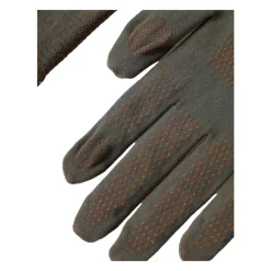 Grüne Gestrickte Handgelenklänge Handschuhe