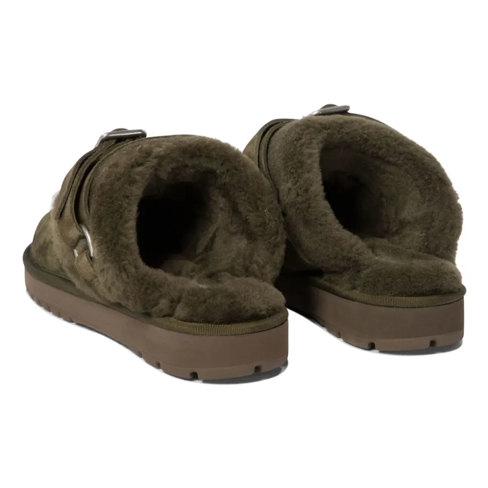 Grüne Loafer Schuhe Eleganter Bequemer Stil
