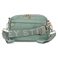 Grüne Nylon Crossbody Tasche