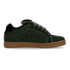 Grüne Skate Schuhe mit Schnürverschluss