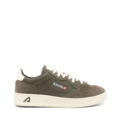 Grüne Sneakers Medalist Frontverschluss