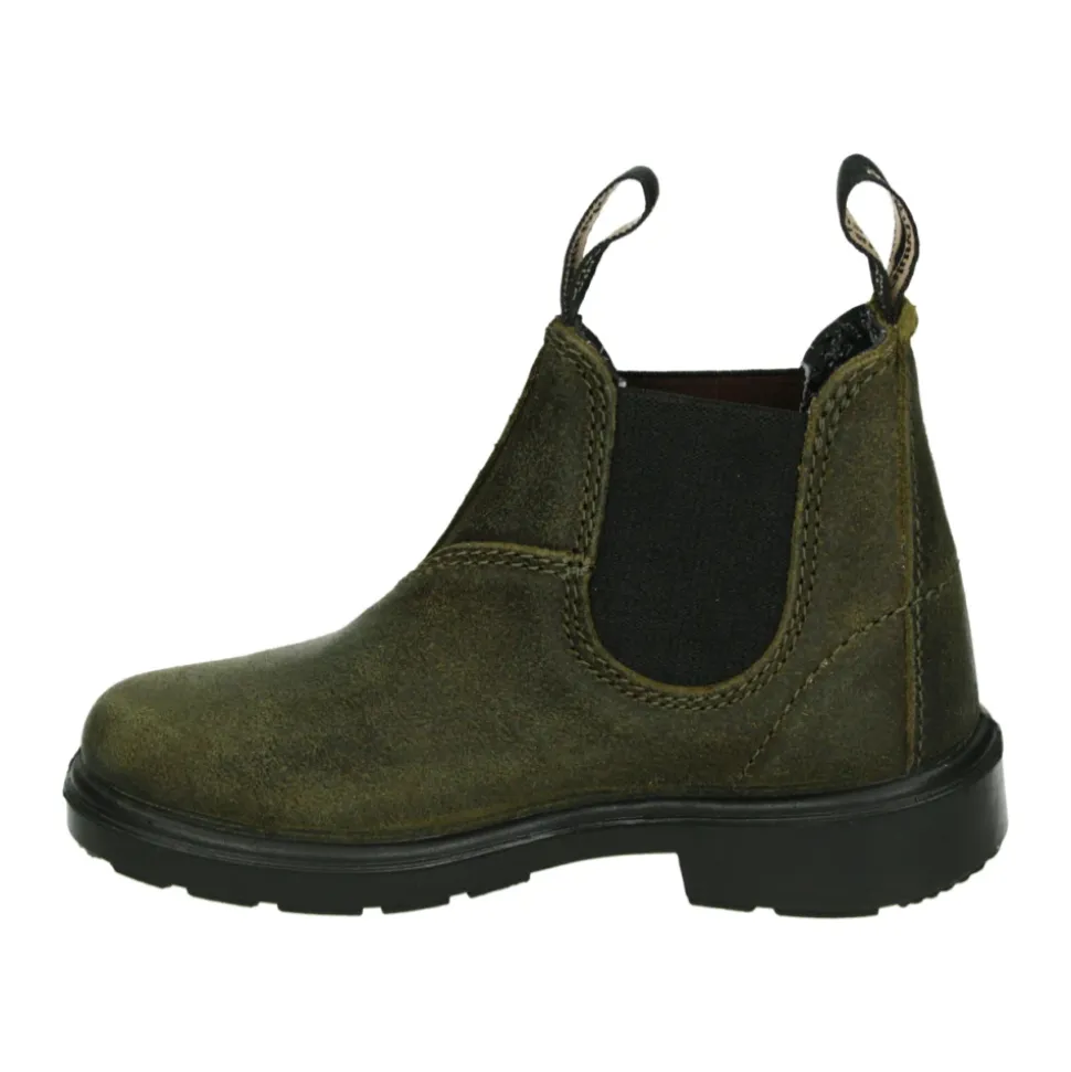 Grüne Wildleder Jungen Schuhe