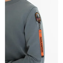 Grüner Basic Pullover für Männer