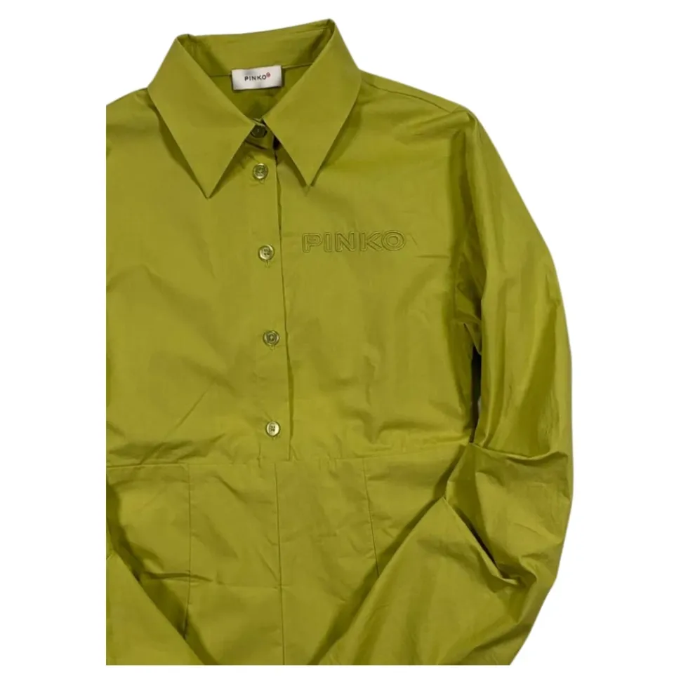 Grüner Kinder Jumpsuit mit offenem Rücken