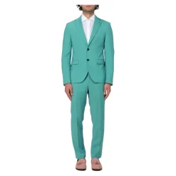 Grüner Slim-Fit Anzug