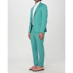Grüner Slim-Fit Anzug