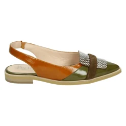 Grüner Sling-back ROBIN Schuh