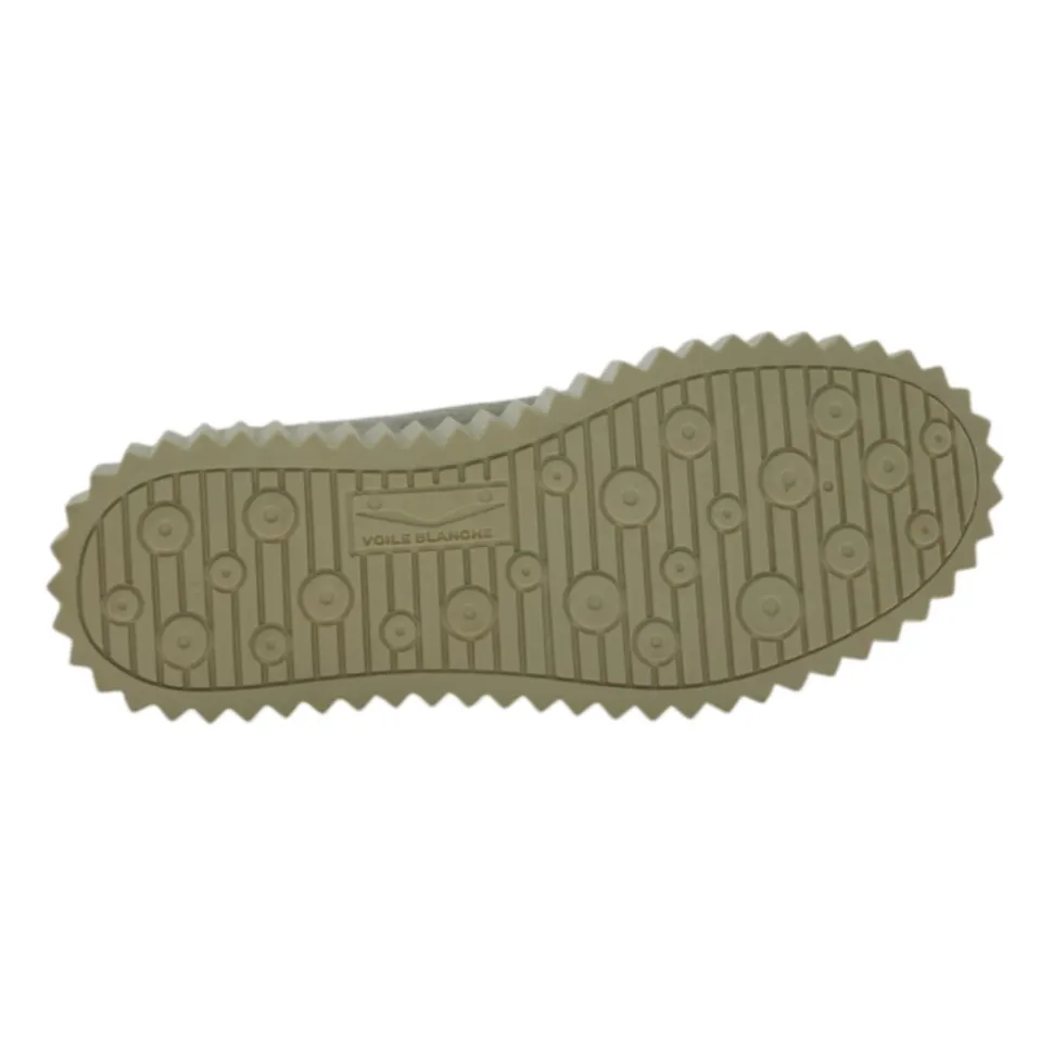 Grüner Wildleder Stiefelette Sneaker Sohle
