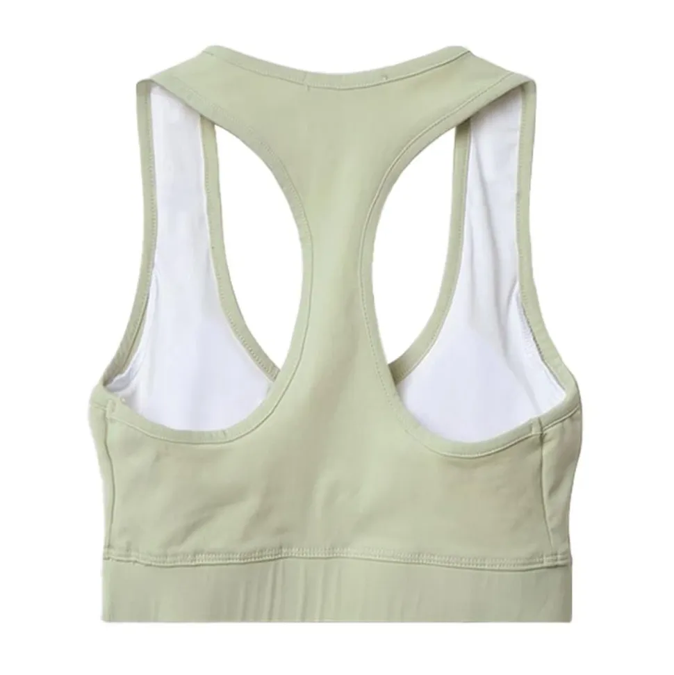Grünes Fitness Top mit Silikondruck