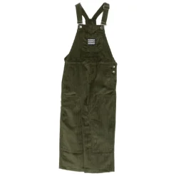 Grünes Kleid mit Taschen