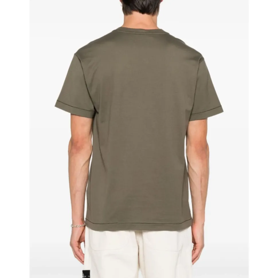 Grünes T-Shirt für Männer AW25