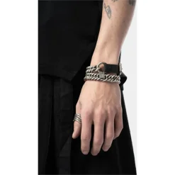 Grobgliedriges Kettenarmband