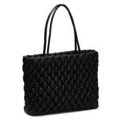 Große gesteppte Schultertasche