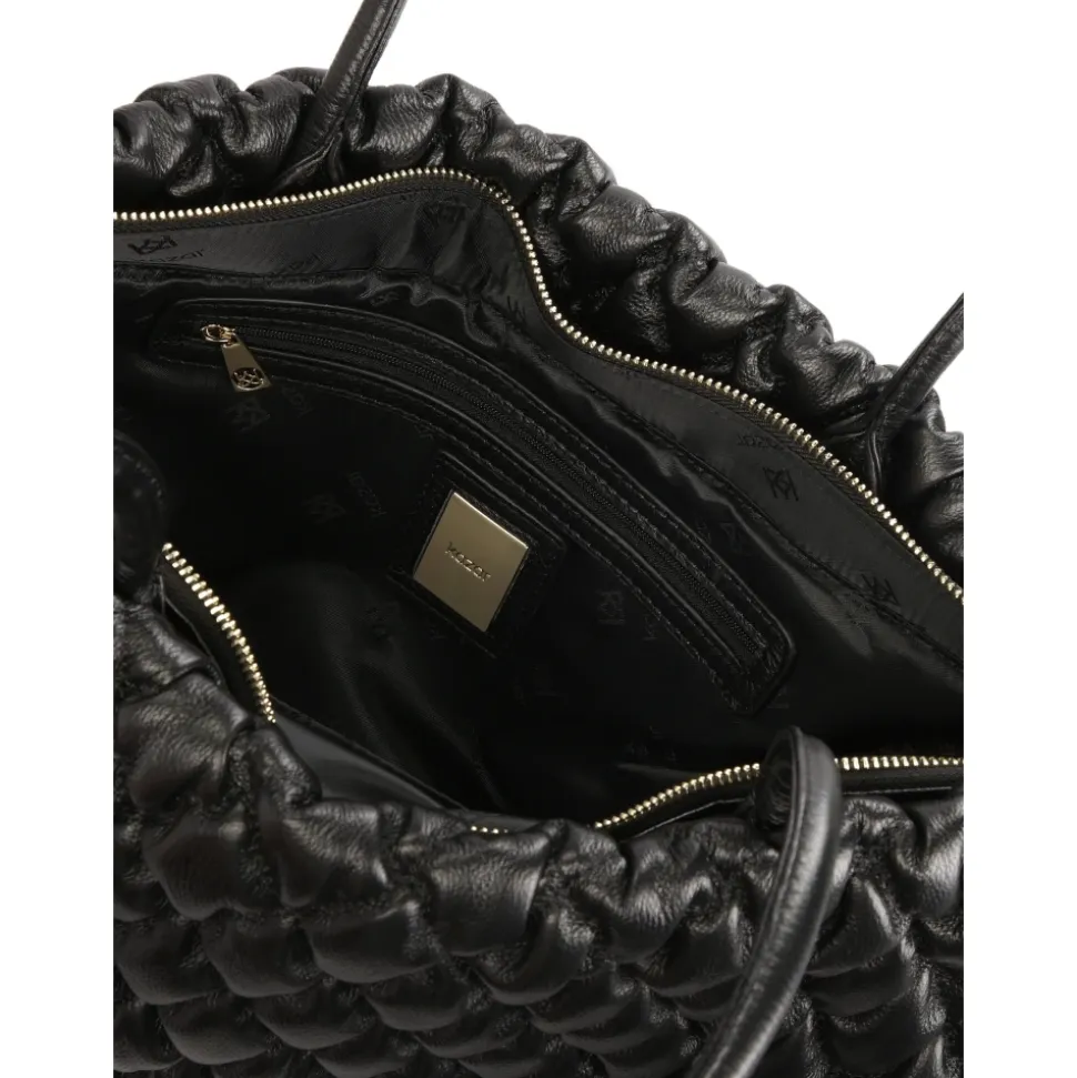 Große gesteppte Schultertasche